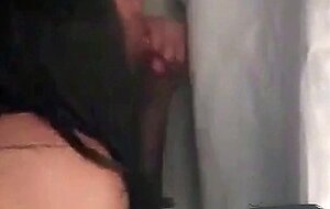 Glory Hole Suck with a Crossdresser Twist