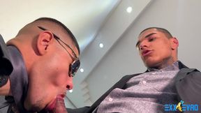 gozando na cara (e no oculos) do bruno zl // full