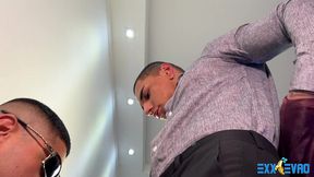 gozando na cara (e no oculos) do bruno zl // full