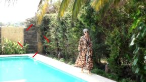 milf casada , cojiendose al piletero a escondidas