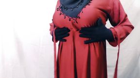 Indian beautiful hijabi muslim couple thirsty for fuck