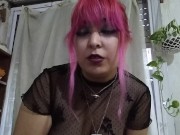 Pov: Reyna gótica culona te rompe el corazón (Humillacion)