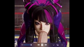 Juri Han Sucks Your Cock Like A Good Professional Slutty Girl