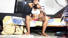 Tickling Challenge: Lyra's hands must stay on her head while I tickle her