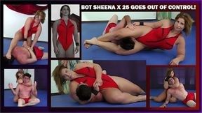 BOT SHEENA MODEL X-25 GOES OUT OF CONTROL ! - FULL VIDEO