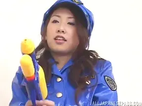 Latex-clad Submissive Japanese Slut Craves Rough Sex & Creampie