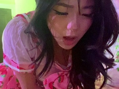 Amateur asian cocksucker teen