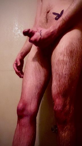 masturbation in the shower