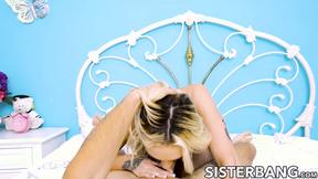 Slutty stepsis Chloe Temple seduces her stepbrother into a forbidden fuck fes