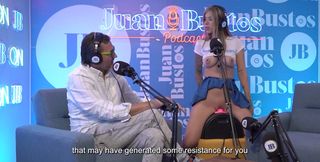 Better Than Her Toys! Mollysmith Squirts All Over the Sybian Machine on Juan Bustos Podcast