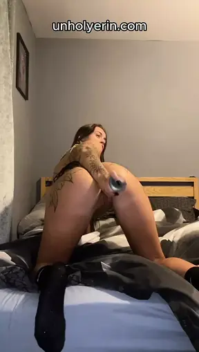 Goth Teen Fucks Scottish Cock