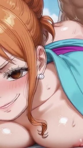Luffy (Nika) x Nami (OP)   Clip 1