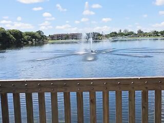 Hanging out in public park with my large sex-toy