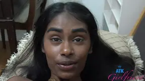 Skinny Ebony Fae Love Gets Hardcore Interracial Fuck at Home