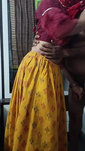 Tharki father-in-law gave video to his daughter-in-law from behind
