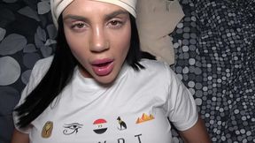 fucking my horny egyptian stepsister after she breaks up with her boyfriend