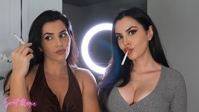 Trying to get Vanessa to smoke again | Sweet Maria