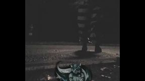 Geknebelter H&auml_ftling auf der Flucht 01