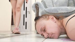 JENNY - Smell my sweaty sneakers, socks and feet! (HD)