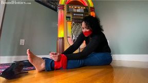 Tape Bound in Jeans - Jenni Evie