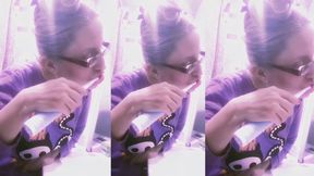 ASMR Toothbrush listen in headphones