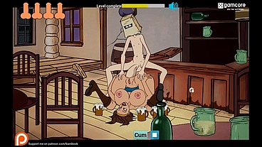 Fuckerman [ Hardcore Hentai game PornPlay ] Ep.3 tight ebony asshole