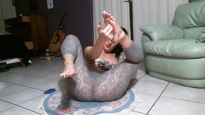 Femdom Footjob Tease and Denial