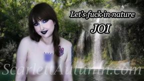 Let's fuck in nature - JOI - WMV HD 1080p