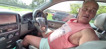 Naked in the Car