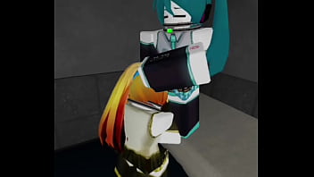 Neru safada chupando a buceta da Miku