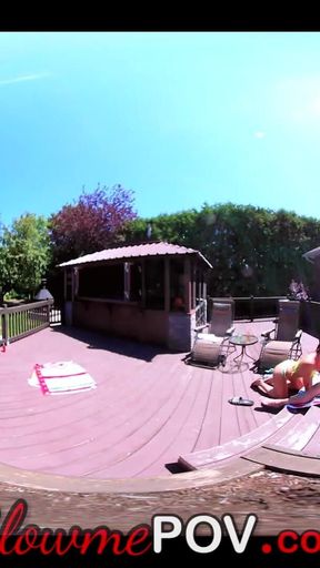 VR couple swapping orgy 4some