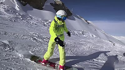 4K Public cumshot on mouth in ski lift Part 1, 2