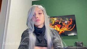 Amateur MILF Kakashi-sensei deep-throats big schlong