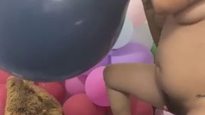 Blow to pop balloon 24inch