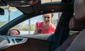 Teen Hitchhiker Fucks for Money