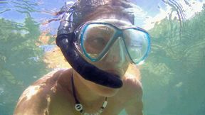 Naked Snorkeling In Jamaica - WMV