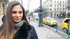 Fantastic Cathy Heaven Squirts All Over Our Public Sex Truck