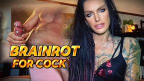BRAINROT FOR COCK — Extreme Encouraged Bi Humiliation JOI with Cum Countdown from MistressRavenFD