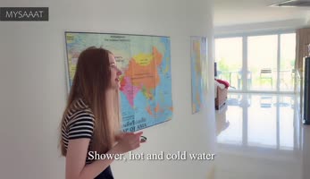 Mysaaat's Russian Realtor Seduction in 60FPS HD