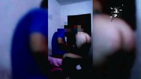 Transei com meu ex namorado que n&atilde_o via a anos , e meu marido corno filmou tudo!