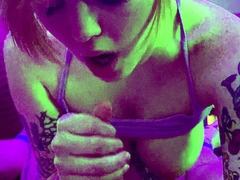 Tit fucked busty brunette blowjob babe sexy pov action