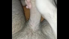 DRIPPING CUMSHOT POV