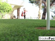 Brook and Olivia have a Halloween fuck