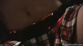 ”Ameara Striptease show caught on tape”