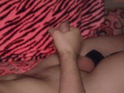 guy masturbates before bed 💯 ( onlyfans - @handjobmen )