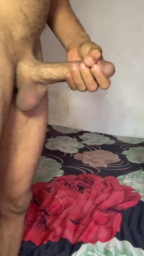 Jerking Before I Fuck This Ebony Babe