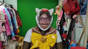 PVC Sailor Eevee Assorted Breathplay, Gags and Inflatable Tail