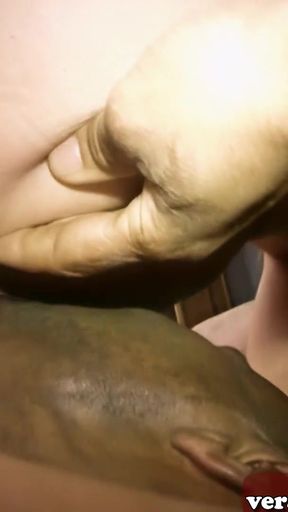 Key moment from &quot;German housewife tries threesome MMF in swinger club&quot;