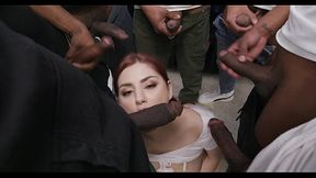 All in BBC Gang Bang Wet, Yulia Red, 7on1, Balls Deep, DAP, Rough Sex, Pee Drink, Cum in Mouth, Swallow GL828