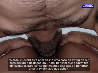 Cuckold husband returns home horny and fills Hotwife's pussy with cum